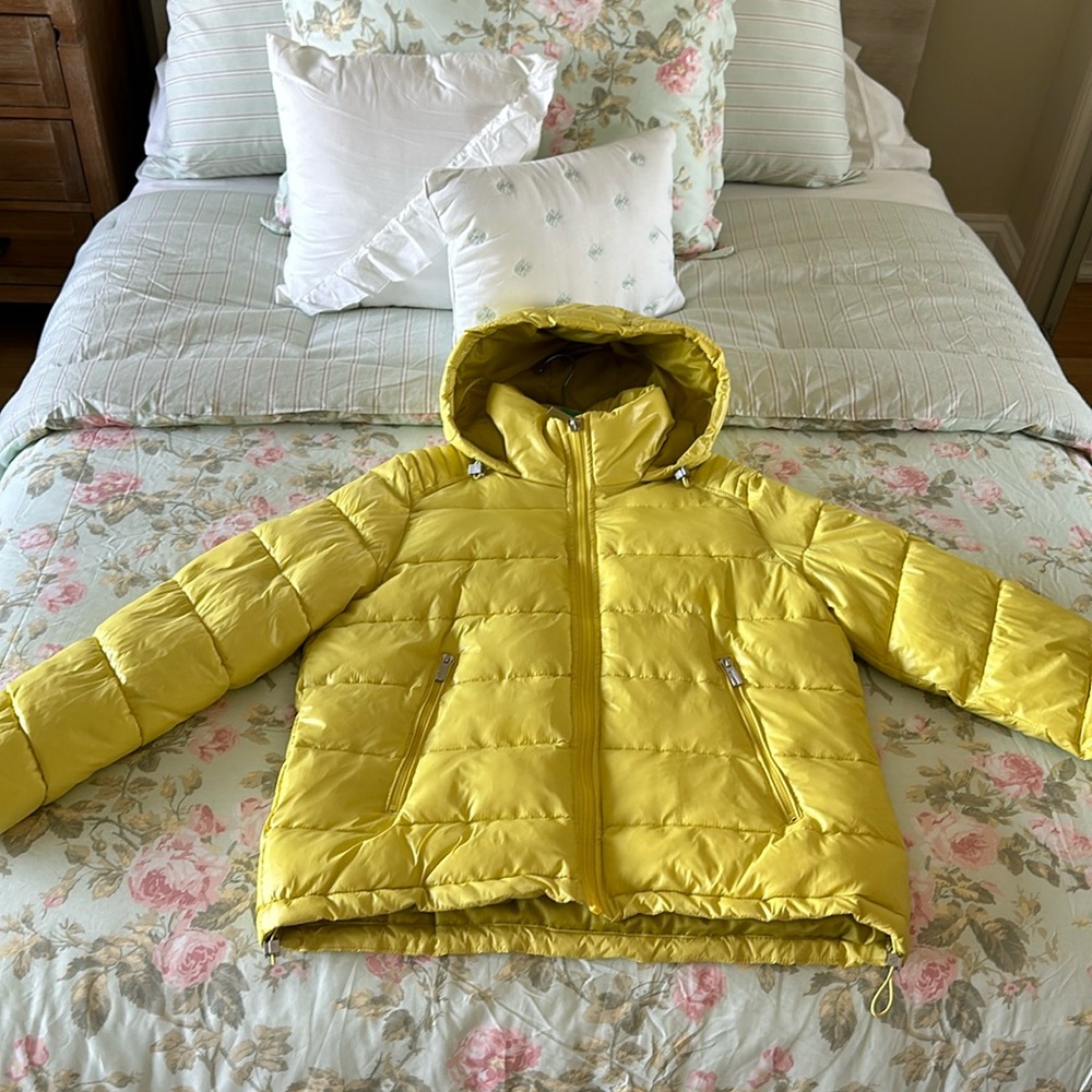 Guess hooded puff jacket